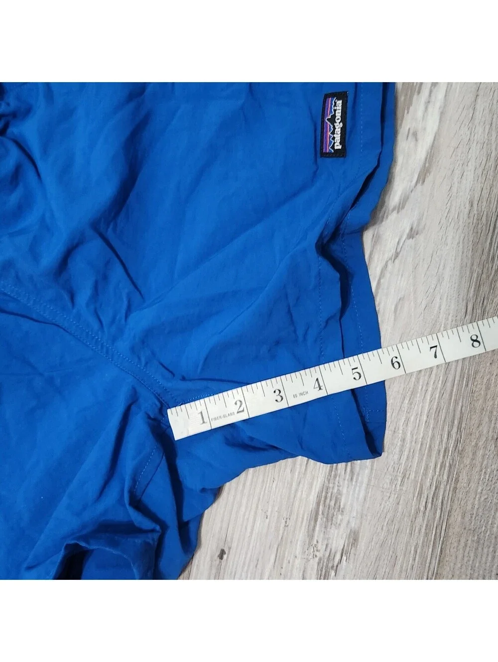 Patagonia Shorts Womens XXS Royal Blue Drawstring Baggies